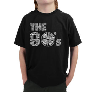 Boys Word Art T-shirt - 90s
- LA Pop Art